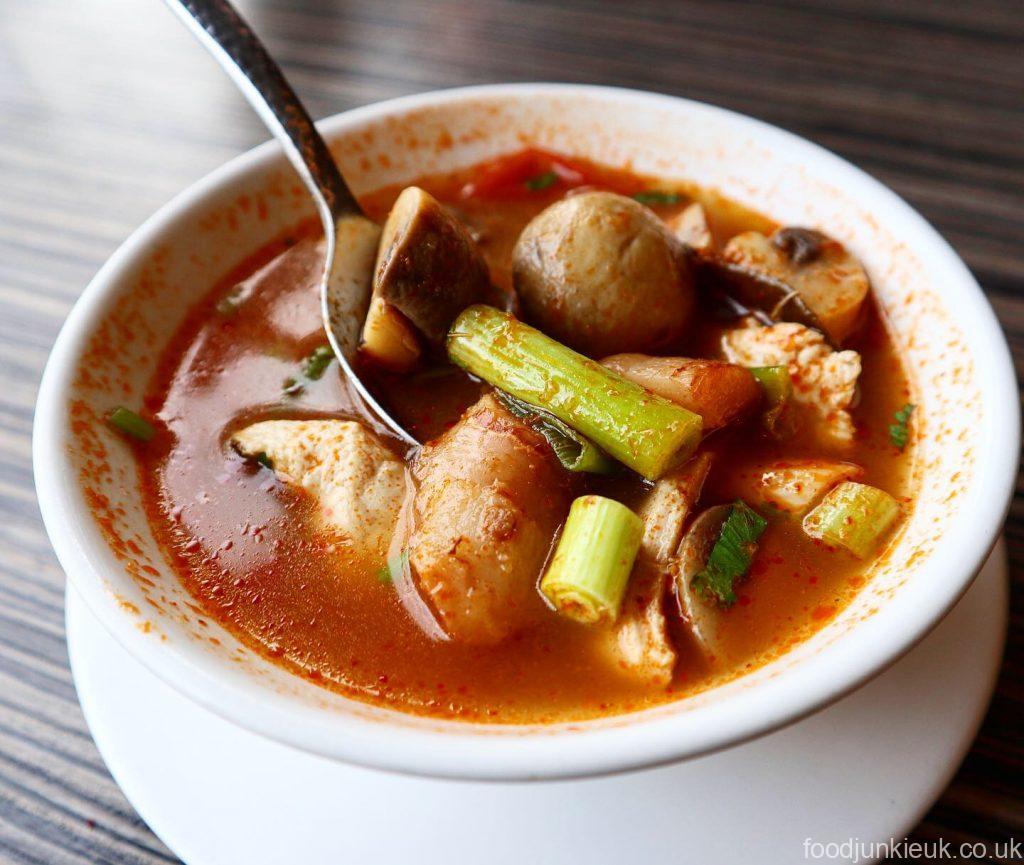 Thai spicy soup of Jarern Kitchen