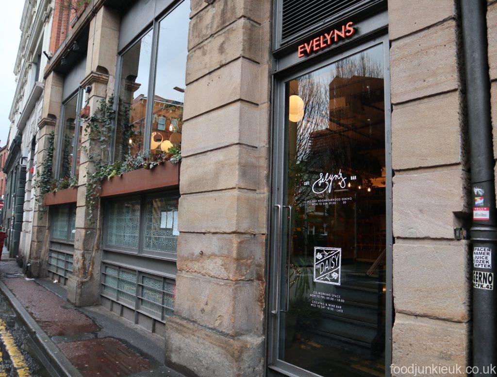 Evelyn's Cafe Bar entrance