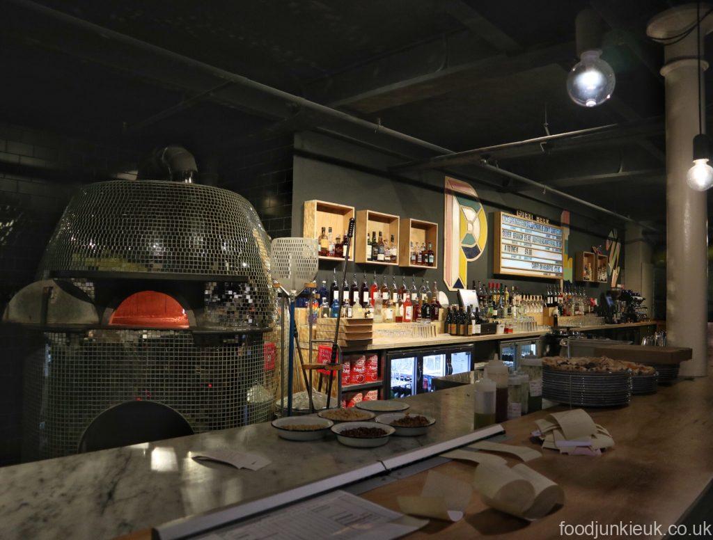 The bar area in Ply