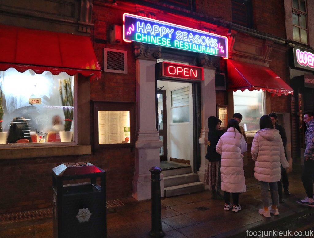 Chinese Cantonese style restaurant in China Town - Happy Seasons