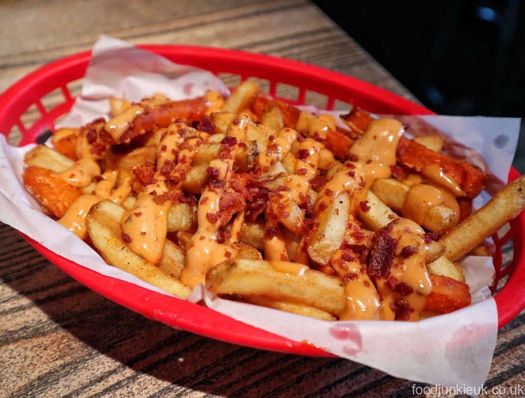 Almost famous bacon bacon fries