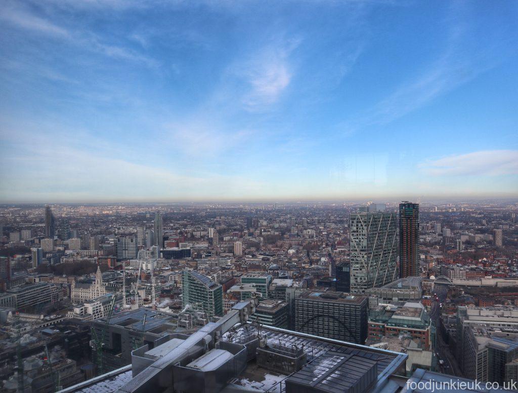 Brunch With An Amazing View in London -  Duck & Waffle