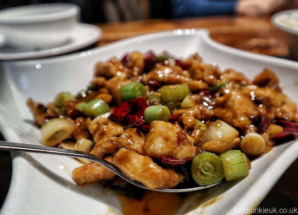 Tian Fu Gong Bao chicken with peanuts