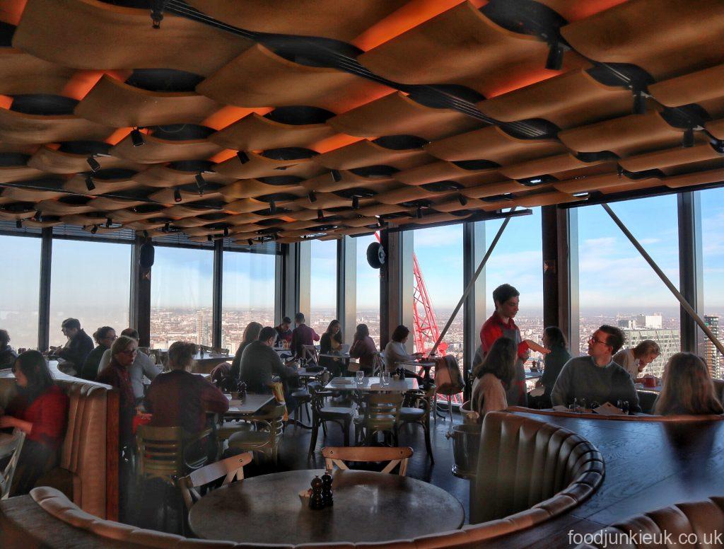 Brunch With An Amazing View in London -  Duck & Waffle