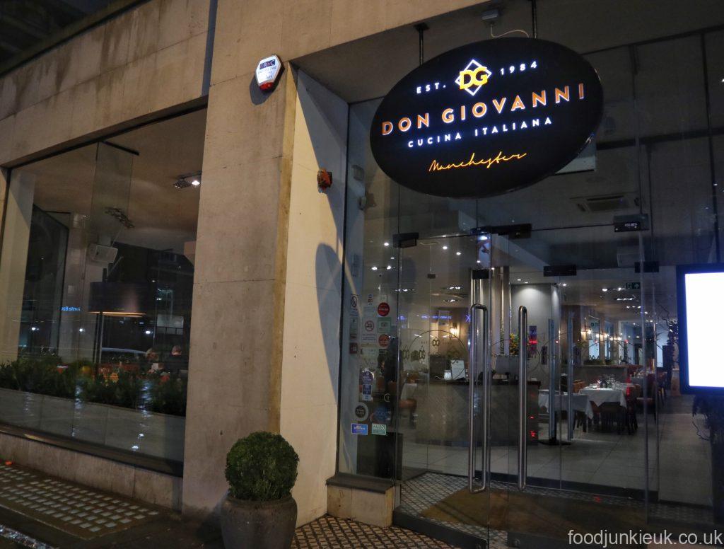 Oldest Italian Restaurant in Manchester - Don Giovanni