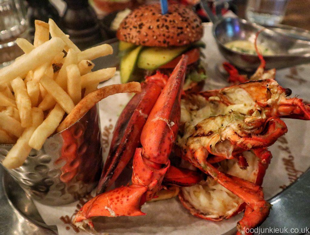 Fresh Lobster in Soho London - Burger & Lobster