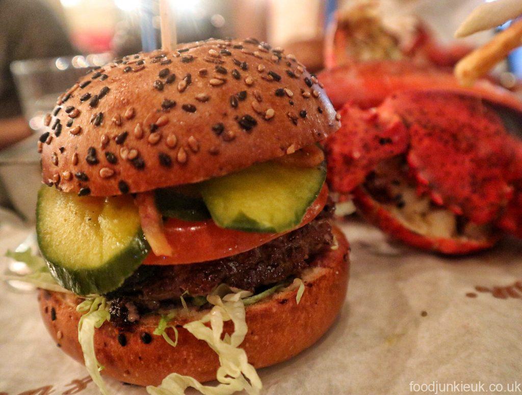 Fresh Lobster in Soho London - Burger & Lobster