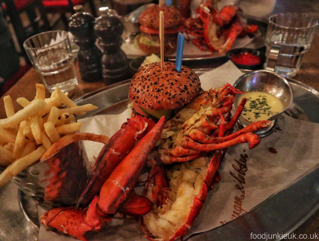 Fresh Lobster in Soho London Burger & Lobster Food Junkie UK