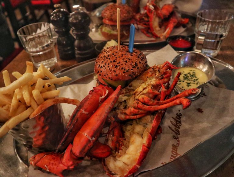 Fresh Lobster in Soho London - Burger & Lobster