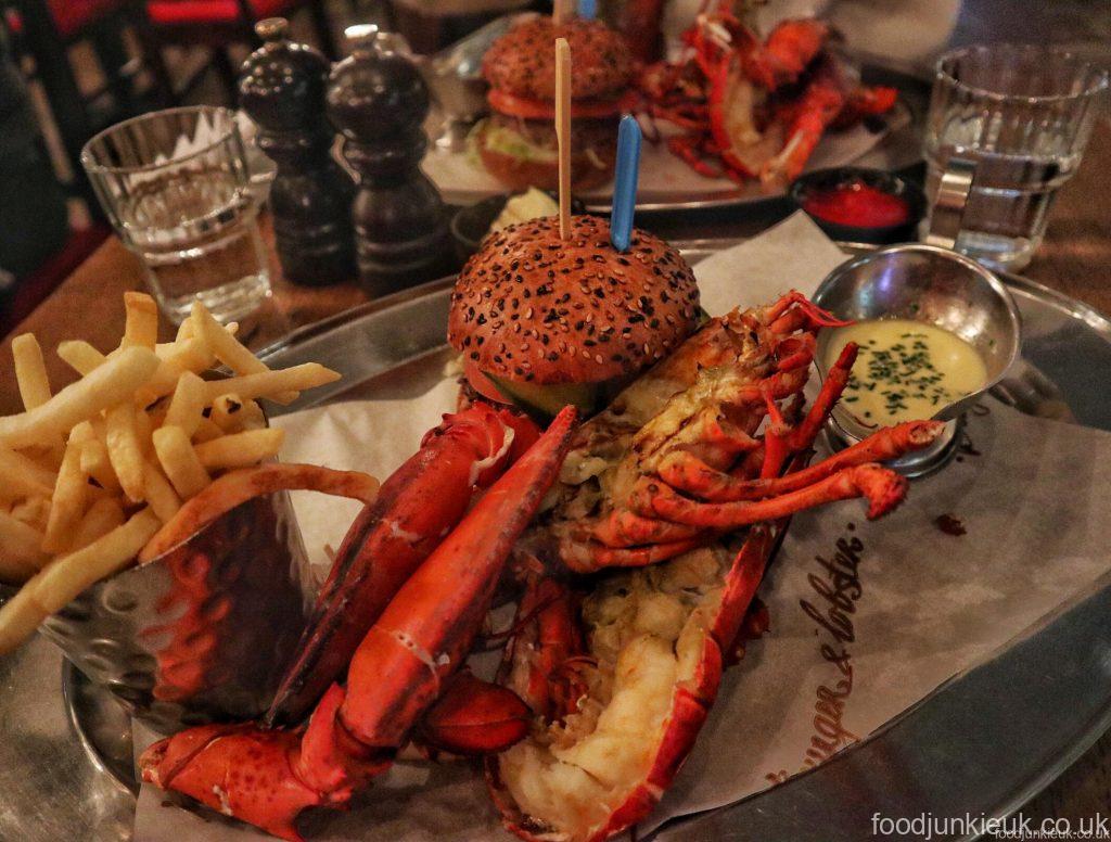 Fresh Lobster in Soho London - Burger & Lobster