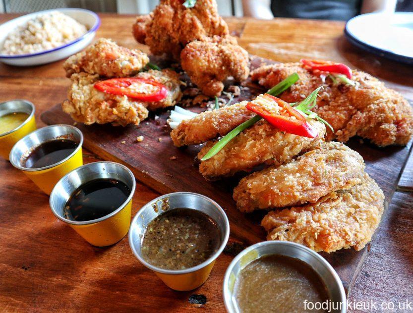 Asian Style Fried Chicken in Chorlton - Peck & Yard
