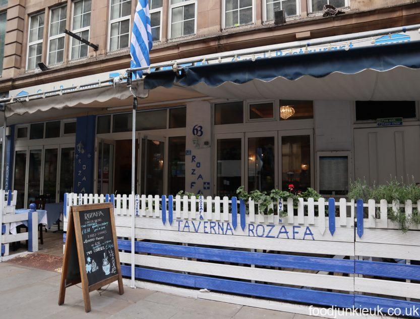 Fab Greek Restaruarnt in Manchester City Centre - Rozafa