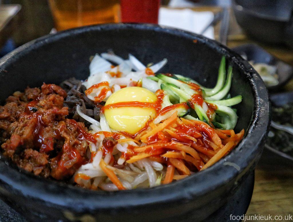 Spicy Pork Dol Sot Bibimbab