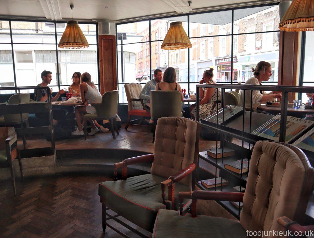 A Cosy Retro Brasserie in London - Riding House Café