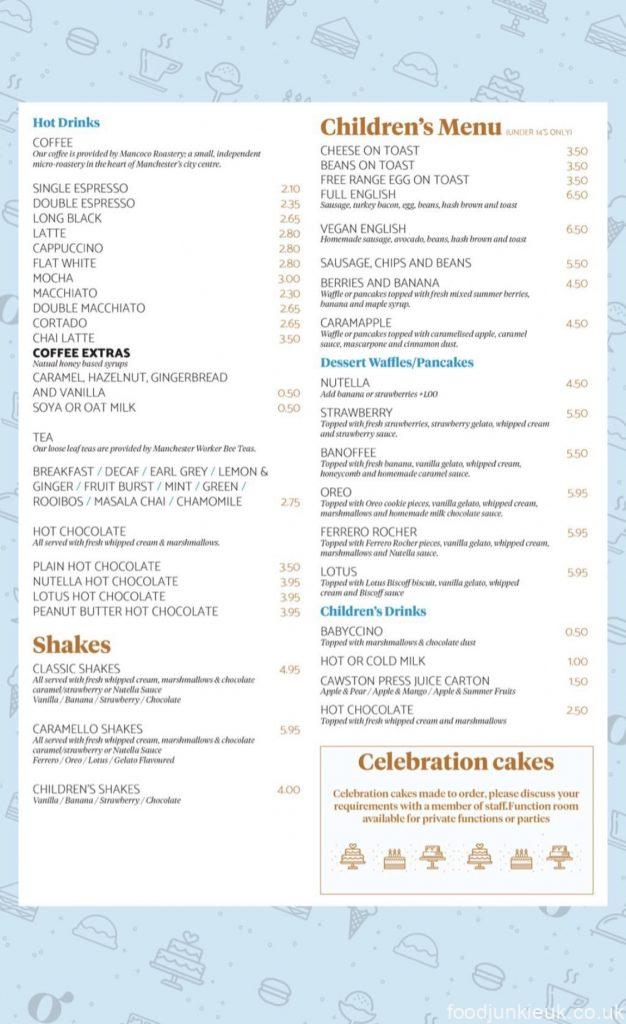 Lovely Dessert Cafe in Didsbury Village - Caramello